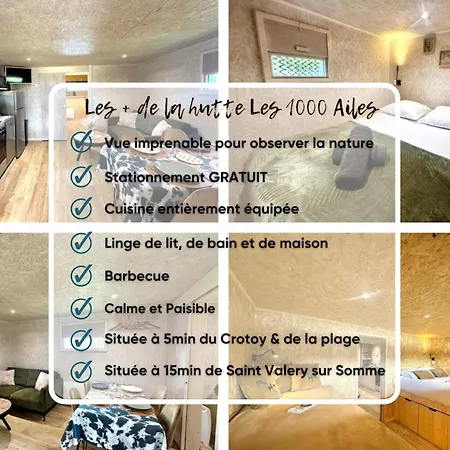 Les 1000 Ailes, Hutte Insolite Avec étang, Baie De Somme *
